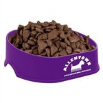 Happy Dog 8" Pet Bowl - Purple