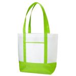 Harbor Non-Woven Boat Tote - Lime