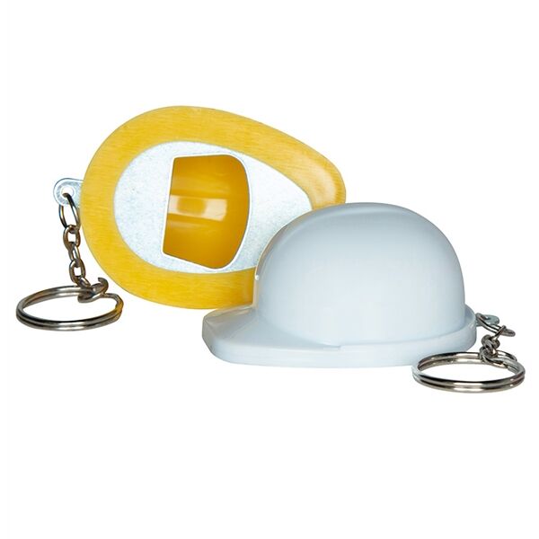 Main Product Image for Promotional Hard Hat Bottle Opener Keyring