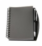 Hardcover Notebook And Pen Set - Black