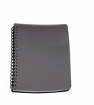 Hardcover notebook with pouch - Translucent Black