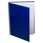 Hardcover Spiral Notebook - Blue