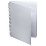 Hardcover Spiral Notebook - White