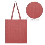 Harlow Heathered Tote Bag - Red