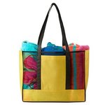 Havasu Non-Woven Beach Tote - Gold