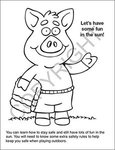 Have a Safe Summer Coloring and Activity Book Fun Pack -  