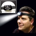 Head LED Light with Elastic Headband -  