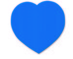 Health & Happiness Heart Jar Opener - Blue 300u