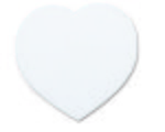 Health & Happiness Heart Jar Opener - White