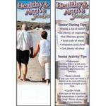 Healthy & Active Seniors Bookmark -  