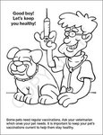 Healthy Pets are Happy Pets Coloring and Activity Book -  