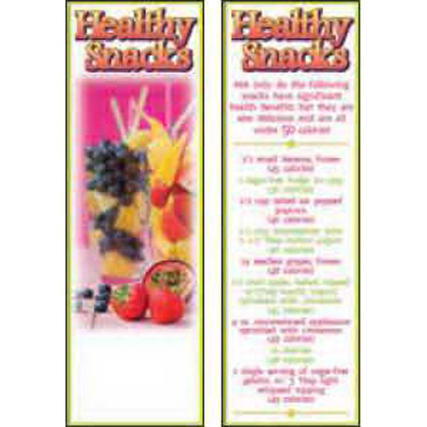 Main Product Image for Healthy Snacks Bookmark
