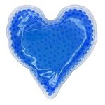 Heart Gel Tekbeads Hot/Cold Pack - Blue
