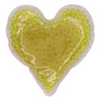 Heart Gel Tekbeads Hot/Cold Pack - Yellow