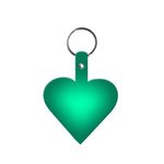 Heart Key Tag - Translucent Green