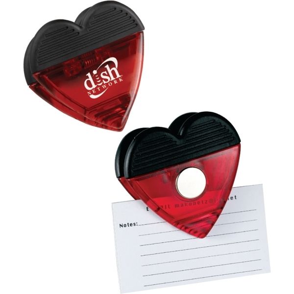 Main Product Image for Heart Magnetic Memo Clip