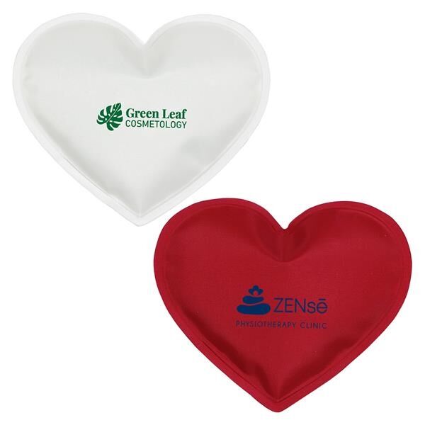 Main Product Image for Marketing Heart Nylon-Covered Hot/Cold Pack