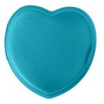 Heart Pill Box - Translucent Aqua