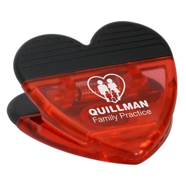 Main Product Image for Marketing Heart Power Clip