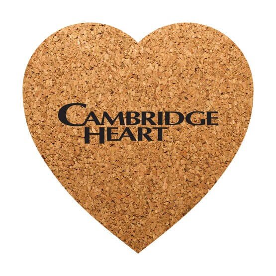 Main Product Image for Heart Shaped Cork Coasters