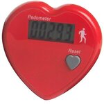 Heart Shaped Pedometer -  