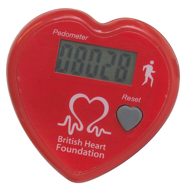 Main Product Image for Promotional Heart Shaped Pedometer