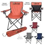 Buy Heathered Folding Chair With Carrying Bag