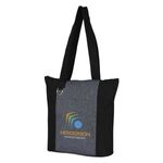 HEATHERED FUN TOTE BAG -  