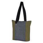 HEATHERED FUN TOTE BAG -  