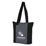 HEATHERED FUN TOTE BAG -  