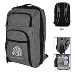 Buy Heathered RFID Laptop Backpack & Briefcase