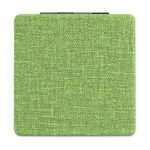 Heathered Square Mirror - Heather Green