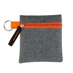 Heathered Tech Pouch - Orange