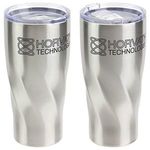 Buy Custom Helix 20 Oz Vacuum Insulated Stainless Steel Tumbler