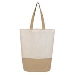 Herringbone Non-Woven Tote Bag -  