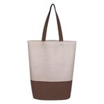 Herringbone Non-Woven Tote Bag -  