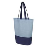 Herringbone Non-Woven Tote Bag -  