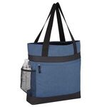 Hidden Zipper Outing Tote Bag -  