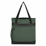 Hidden Zipper Outing Tote Bag -  