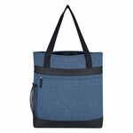 Hidden Zipper Outing Tote Bag -  