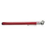 High Pressure Aluminum Tire Gauge - Metallic Red