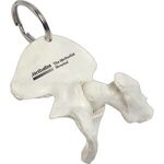 Hip Keyring - White