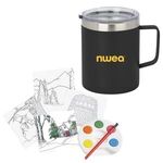 Holiday Adult Paint Set and Coffee Mug -  