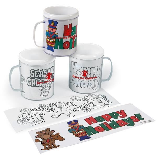 Main Product Image for Holiday Coloring Mug