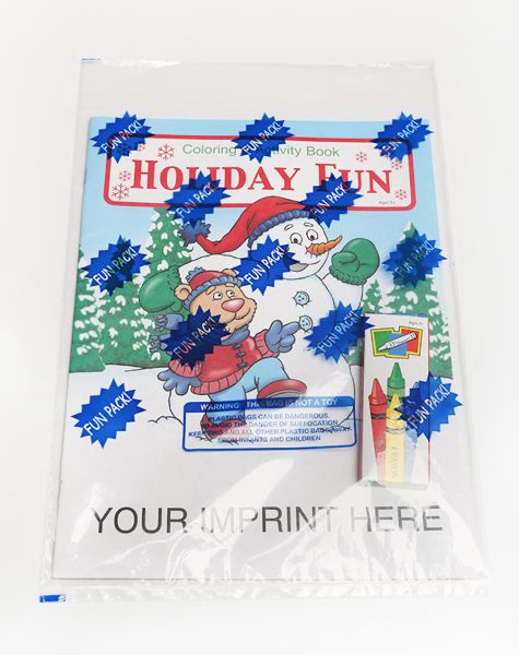 Main Product Image for Holiday Fun Coloring And Activity Book Fun Pack