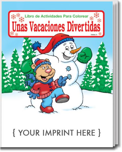 Main Product Image for Holiday Fun Spanish Coloring And Activity Book