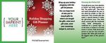 Buy Holiday Shopping Gift Planner Pocket Pamphlet
