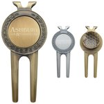 Buy Engraved Honor Magnetic Divot Tool with Ball Marker