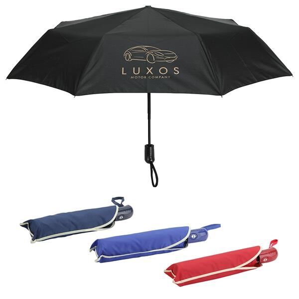 Main Product Image for Imprinted Horizon 44- Arc Auto Open & Close Portable Umbrella