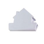 House Shaped Bag Clip - White